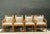Wood Vintage McGuire Target Back Dining Chairs - Set of 8 For Sale - Image 7 of 12