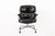 Eames for Herman Miller Time Life Black Leather Office Chairs, 1980s - Set of 4 For Sale - Image 16 of 18