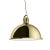 Large Factory Pendant Lamp in Polished Brass by Elisa Giovannoni For Sale - Image 8 of 8