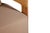 2020s Eclipse Outdoor Solid Teak Wood Love Seat - Light Brown Fabric For Sale - Image 5 of 11