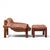 Brown Percival Lafer Mp41 Mid Century Brazilian Leather Lounge Chair and Ottoman For Sale - Image 8 of 11