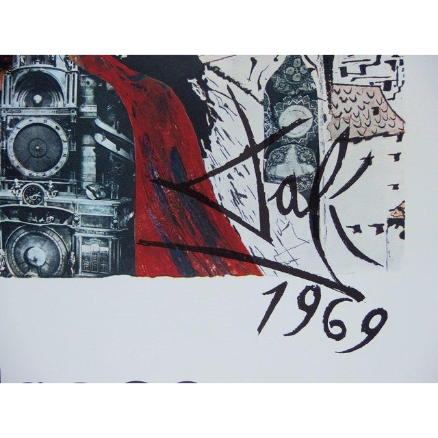 Salvador Dali, Alsace, Lithograph & Etching For Sale - Image 5 of 6