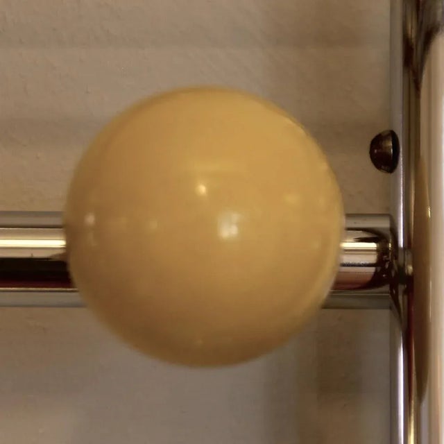 Metal Art Deco French Coat Stand in Chromed Steel, 1940s For Sale - Image 7 of 13