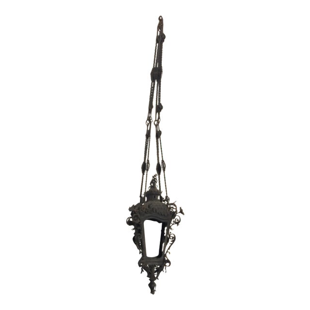 18th Century Large French Tower Entry Light For Sale