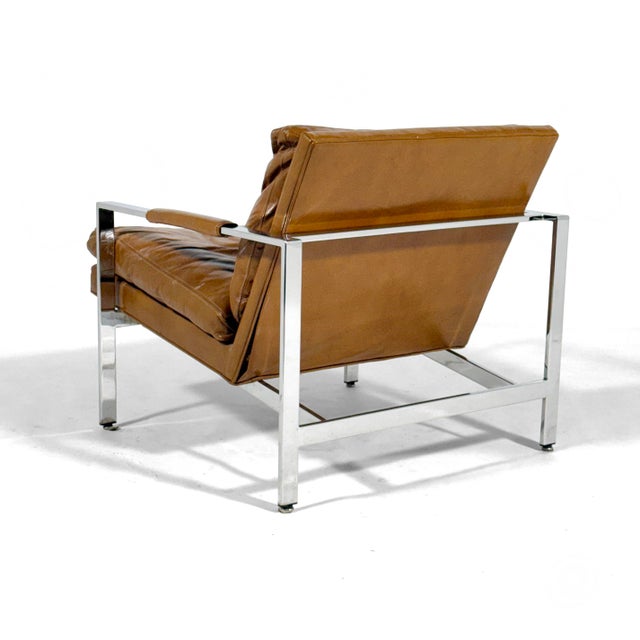 Pair of Milo Baughman Lounge Chairs by Thayer Coggin For Sale - Image 10 of 12