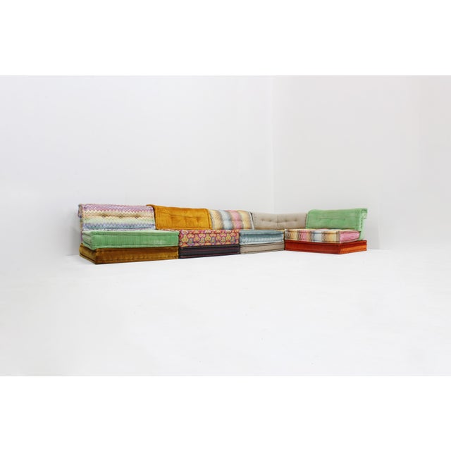 Missoni Mah Jong Sofa by Hans Hopfer for Roche Bobois, 2000s, Set of 15 For Sale - Image 10 of 15
