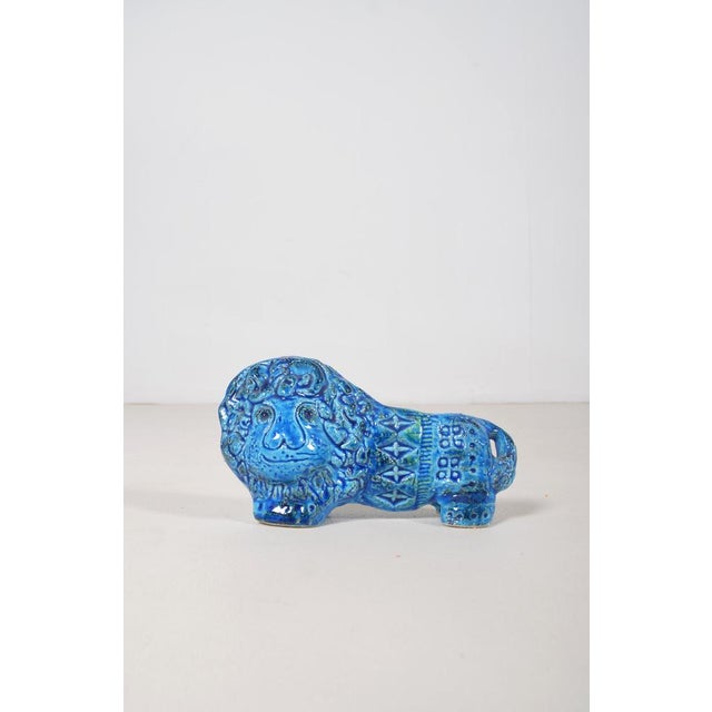 Bitossi Lion by Aldo Londi for Flavia, 1970s For Sale - Image 9 of 9
