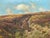 Arthur Wardle Signed Exmoor British Moorland Landscape Oil Painting Rich heather tones and an expansive sky give this...