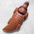 Brown Decorative Crocodile Woodcarving, Japan, 2004 For Sale - Image 8 of 18