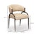 Taupe Tatum Taupe Performance Vegan Leather Dining Chair For Sale - Image 8 of 8