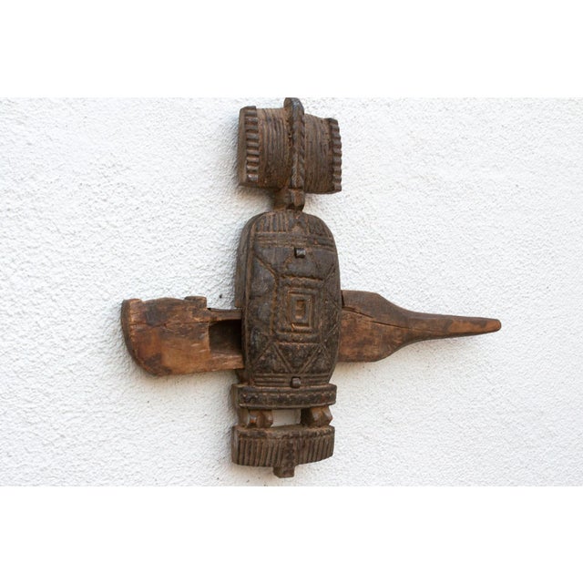Antique Songye Door Lock Wall Art For Sale - Image 4 of 7