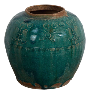 Antique Chinese Stoneware Vase