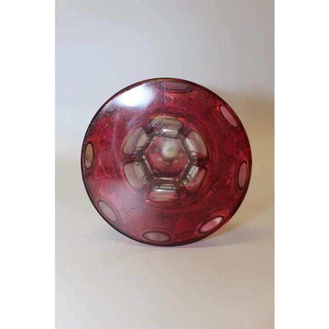 Candy Box in Crystal with Painted Decoration For Sale - Image 5 of 12