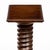 1920s French Art Deco Period Walnut Wine Screw Pedestal, Circa 1920 For Sale - Image 5 of 9