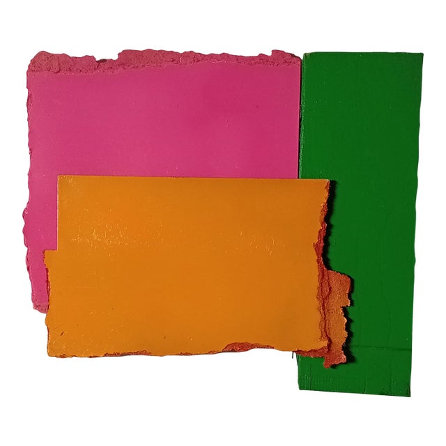 Contemporary Abstract Aerosol on Assembled Masonite (Isorel) "Untitled 165" by Andre Debono For Sale