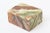 This mid century modern vintage lidded alabaster small box is from the 50's. It looks like slices of agate in swirls of...
