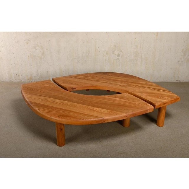 Pierre Chapo T22C Table in Elm by Pierre Chapo, France, 2010s For Sale - Image 4 of 18