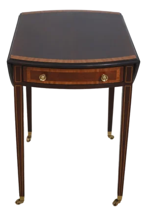 Mahogany Federal Style Drop Leaf Pembroke Table