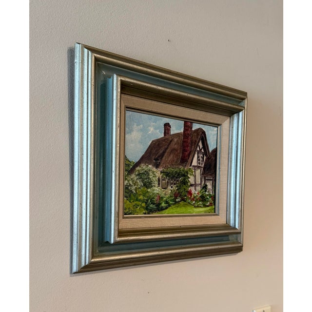 English Cottage Painting by Jill Pavlas For Sale - Image 4 of 4