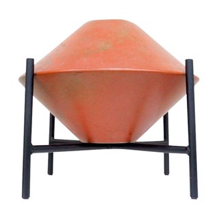 LaGardo Tackett Architectural Pottery 'Diamond' Planter For Sale