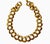 Gold Les Bernard Verdura Style Gold Chain Link Necklace For Sale - Image 8 of 8