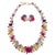 Bochic “Capri” Vintage Ruby, Sapphire, Amethyst, Aquamarine & Peridot Necklace For Sale - Image 11 of 18