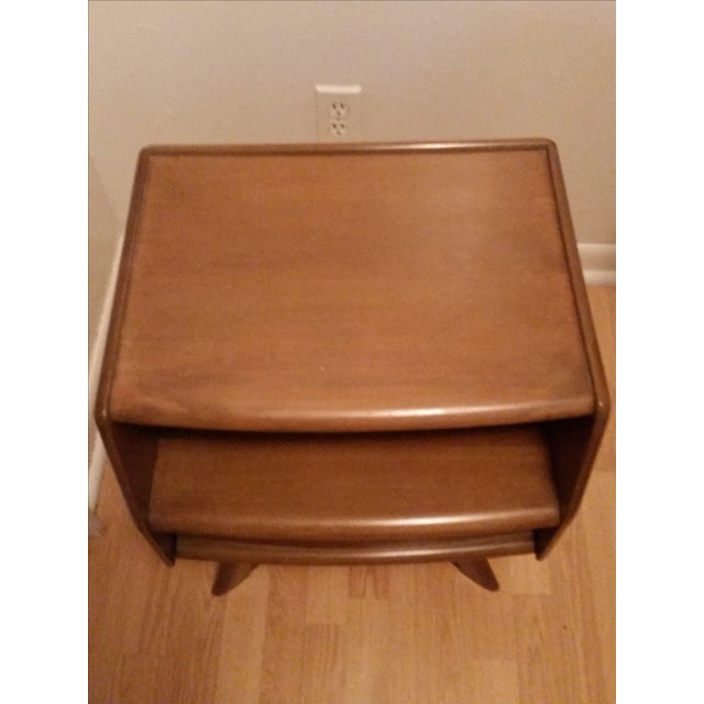 Heywood Wakefield Sculptura Nightstand | Chairish