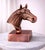 Add a bold statement of strength, elegance, and craftsmanship to your living space with this Antique Copper Finish Horse...