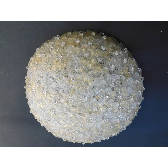 Barovier e Toso 1960s Millefiori Flush Mount by Barovier E Toso For Sale - Image 4 of 8