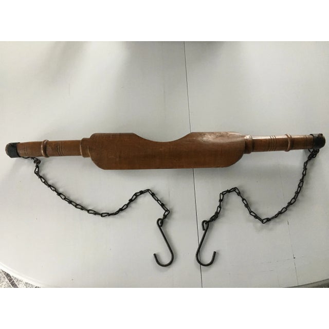 Wabi-Sabi Wooden Load Bearing Device, 1900s For Sale - Image 16 of 16