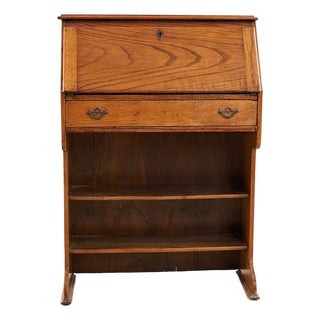 Vintage Secretaire in Wood For Sale