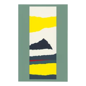 Josef Albers 1963 "Interaction of Color" Folder Xviii-6 Left Side Silkscreen Print