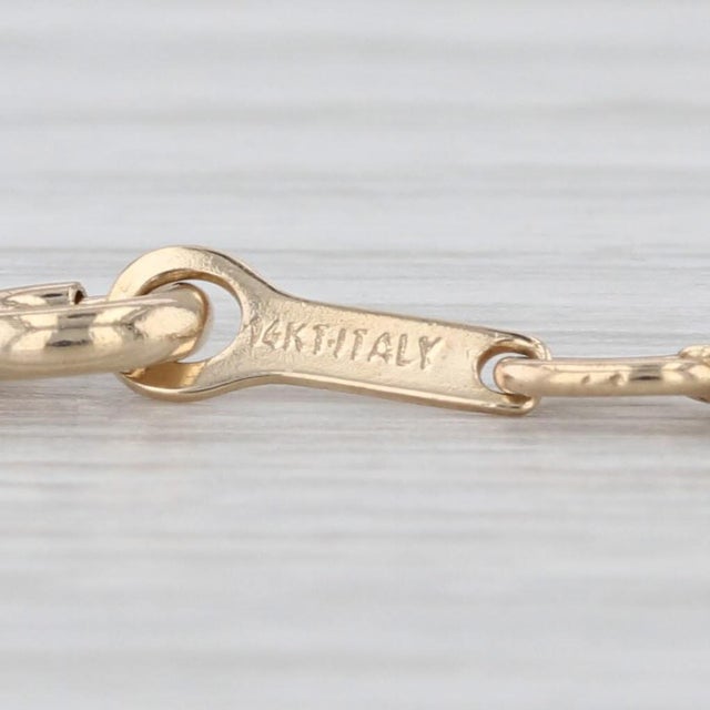 S Link Chain Necklace 14k Yellow Gold 15.75