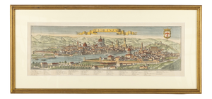 Map of Florence by FB Werner