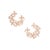 Transparent Natural diamond 1.60cts earring in 18k gold For Sale - Image 8 of 18