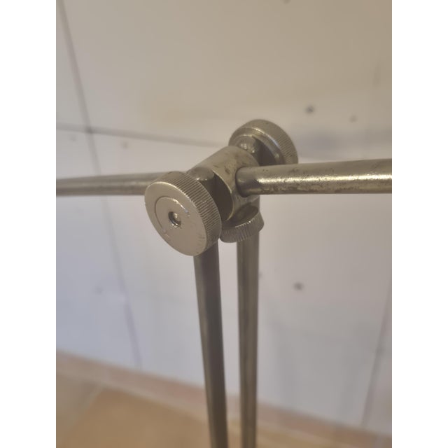 1970s Polish Industrial Tripod Floor Lamp attributed to Gałecki, 1970s For Sale - Image 5 of 8