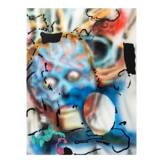 Antwan Horfee "Ebay John Collage" Acrylic, 2021 For Sale