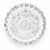 Tall Geometric Cut Crystal Vase With Starburst Motif, 14" For Sale - Image 4 of 5
