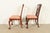 Ethan Allen Chippendale Carved Mahogany Side Chairs or Dining Chairs, Pair For Sale - Image 9 of 13