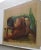 Robert Whitmore "Male at Rest" Oil Painting Early 20th Century For Sale - Image 4 of 5
