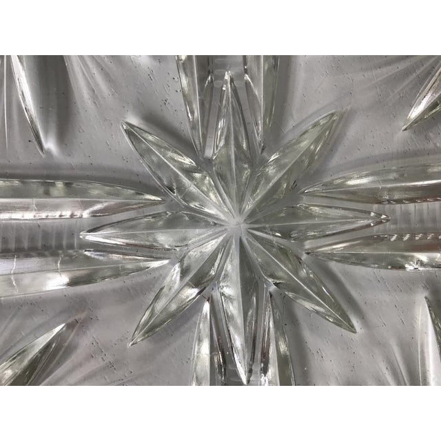 Hand-Cut Crystal Plate, 1970s For Sale - Image 9 of 18