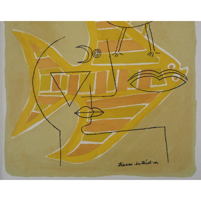Victor Brauner, Traces Interstices, Original Lithograph For Sale - Image 6 of 7