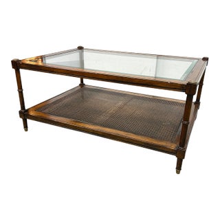 Sherrill Occasional Island Plantation Cocktail Table For Sale