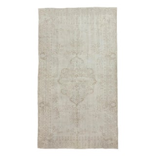 1960s Vintage Turkish Rug- 5′9″ × 10′ For Sale