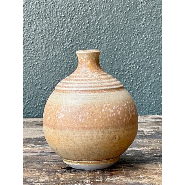 Vintage Studio Pottery Vase For Sale - Image 4 of 16