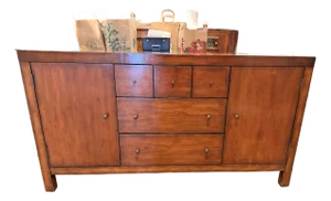 Mitchell Gold + Bob Williams Sideboard / Credenza – 60" – Solid Wood