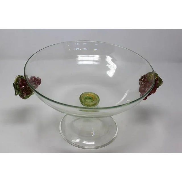 1950s Vintage Murano Glass Centerpiece For Sale - Image 5 of 6