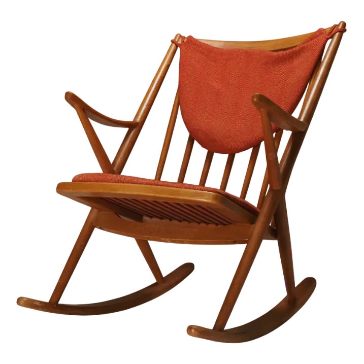 Rocking Chair by Frank Reenskaug for Bramin, 1958 | Chairish