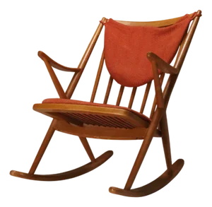 Rocking Chair by Frank Reenskaug for Bramin, 1958