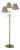Swedish Grace Floor Lamp in Brass, Sweden, 1940s For Sale